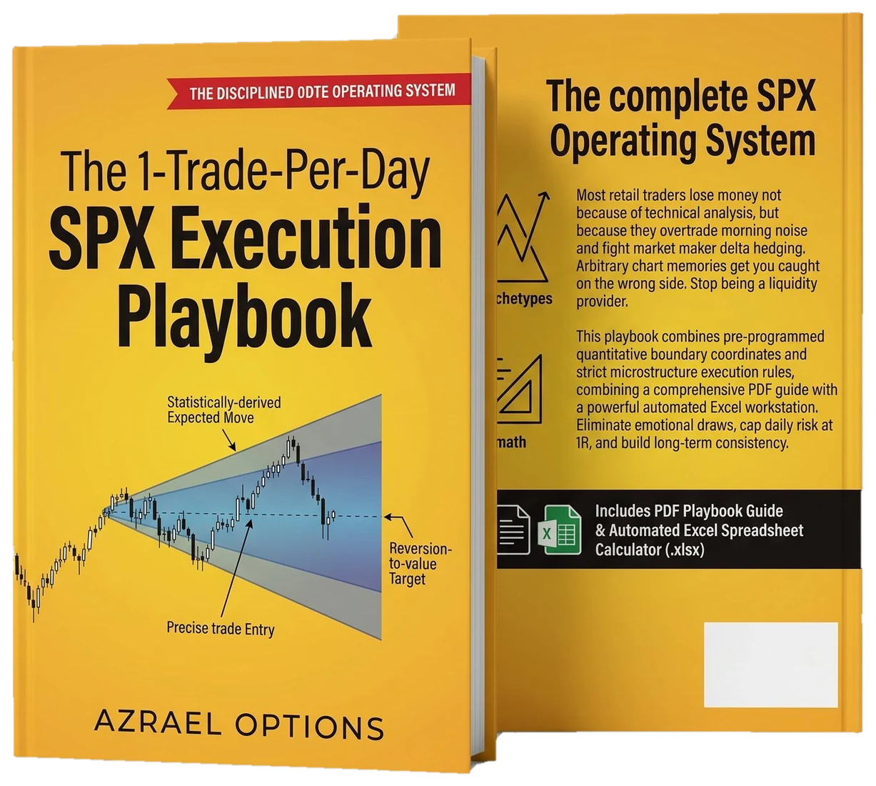Yellow 3D SPX Execution Playbook and Excel workstation mockup